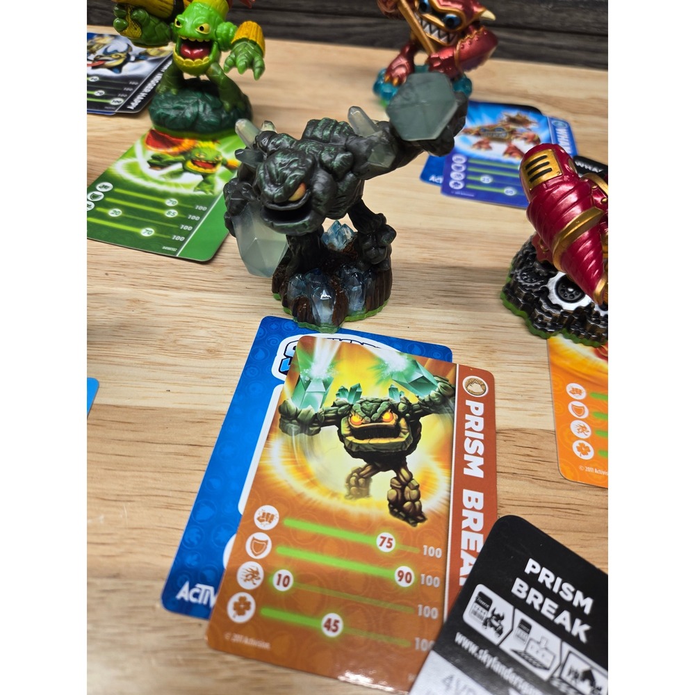 Skylanders Spyro's Adventure Prism Break Figure with Card and Sticker Earth Type